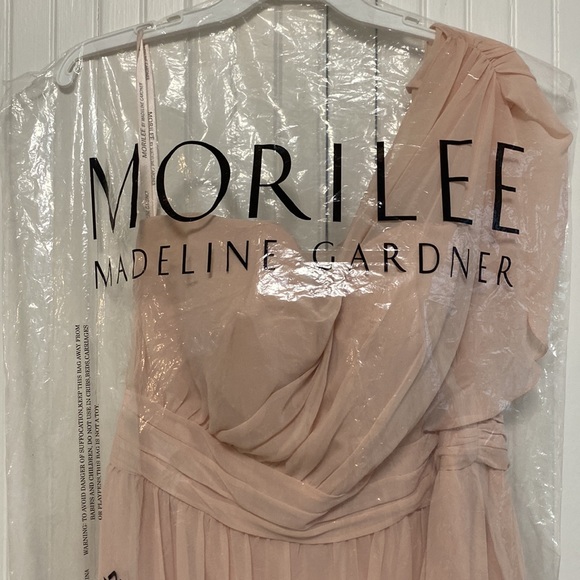 Mori Lee 2155 One-Shoulder Bridesmaid Dress - Picture 6 of 12